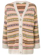 Stella Mccartney Stripe Patterned Cardigan - Multicolour