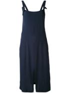 Bellerose - Bow Strap Midi Dress - Women - Viscose - 1, Blue, Viscose