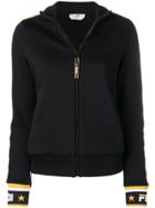 Fendi Full Zip Logo Sweatshirt - Black