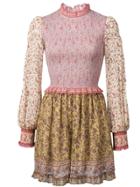Zimmermann Floral Ruched Dress - Multicolour