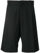 Not Guilty Homme Pleated Shorts - Black