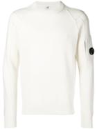 Cp Company Crew Neck Jumper - White