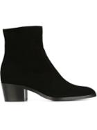 Jean-michel Cazabat Zoe Ankle Boots, Women's, Size: 36, Black, Suede/leather