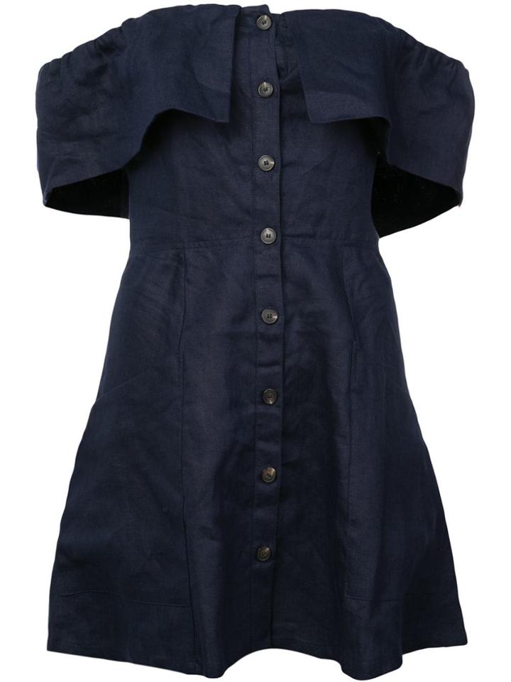 Reformation Landy Dress - Blue
