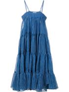 Mes Demoiselles Eva Stripe Tiered Dress