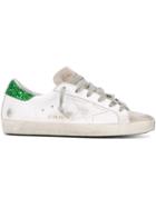 Golden Goose Deluxe Brand Super Star Sneakers, Women's, Size: 39, White, Leather/suede/rubber/leather