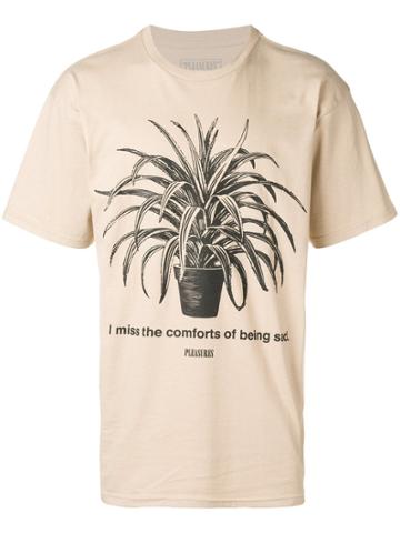 Pleasures Comforts Printed T-shirt - Nude & Neutrals