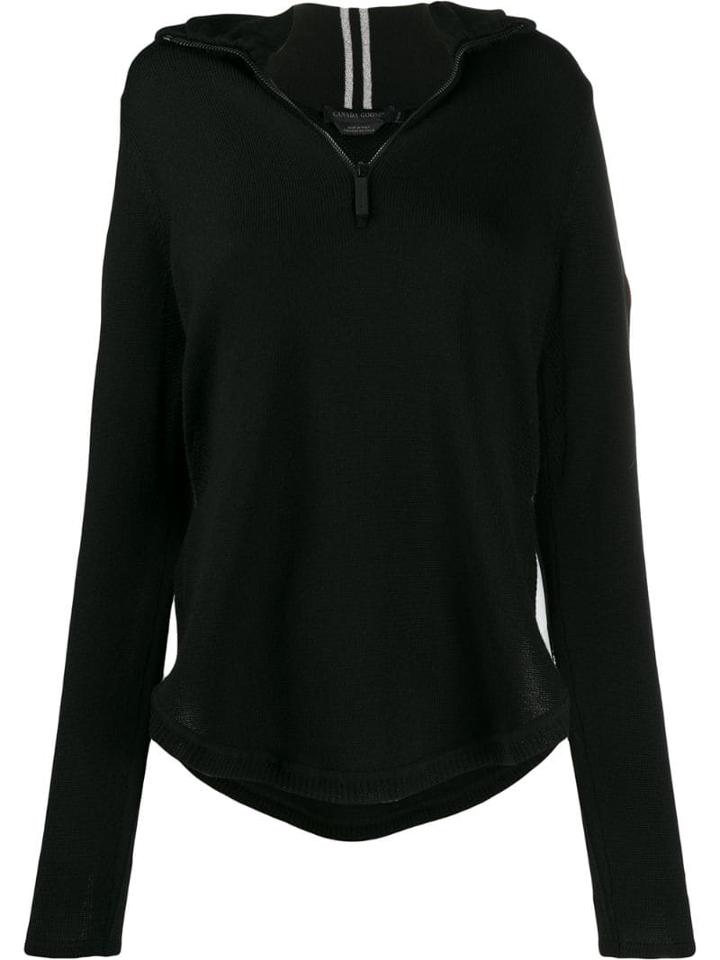 Canada Goose Zip Up Sweatshirt - Black