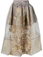 Vivienne Westwood Gold Label 'nedda' Skirt, Women's, Size: 10, White, Silk/viscose