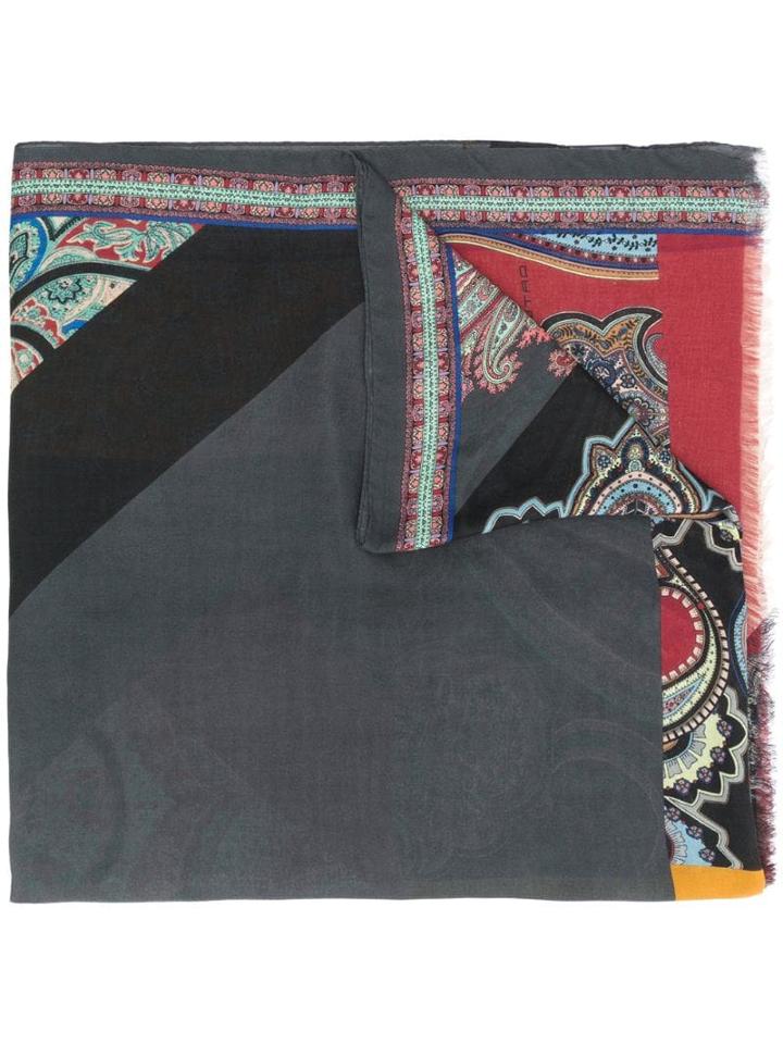 Etro Raji Scarf - Grey