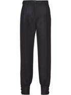 Miu Miu Double Cloth Trousers - F0002 Black