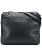 Chanel Vintage 1996 Square Shoulder Bag - Black
