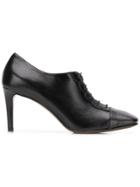 L'autre Chose Francesina In Pelle Nera - Black