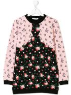 Vivetta Kids Floral Print Sweatshirt - Multicolour