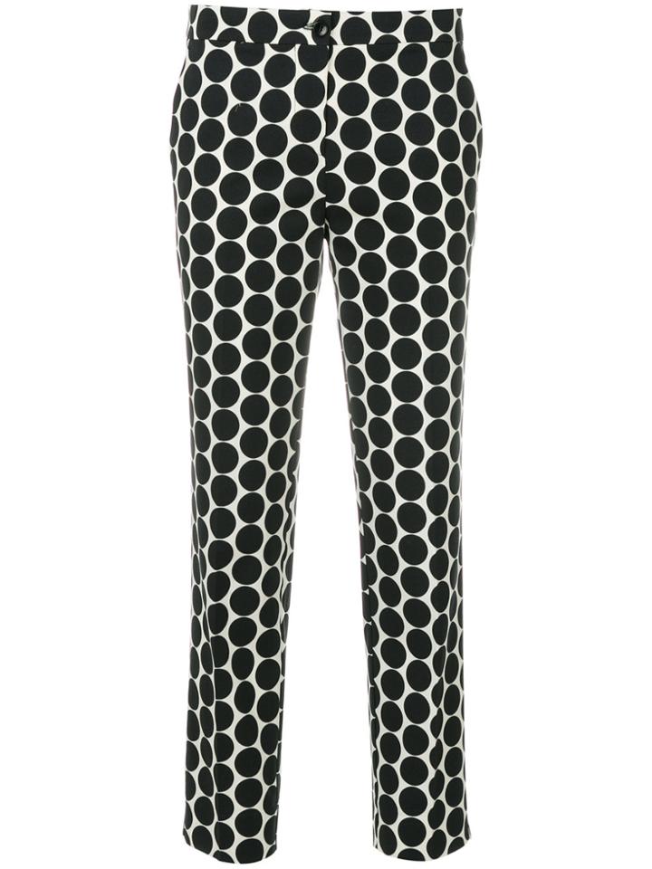 Etro Polka Dot Cropped Tousers - Black