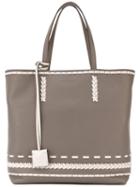 Tod's - 'gipsy Shopping' Tote - Women - Calf Leather - One Size, Nude/neutrals, Calf Leather