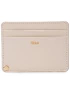 Chloé Logo Plaque Cardholder - Pink