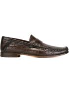 Santoni Penny Loafers, Men's, Size: 10, Brown, Leather