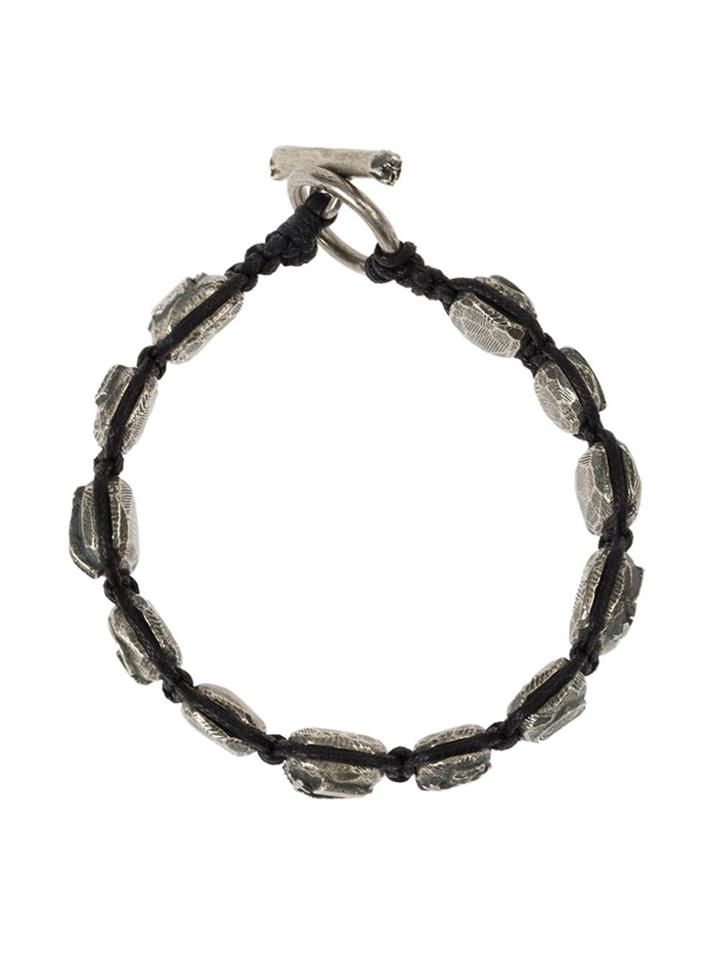 Tobias Wistisen Mosaic Bead Bracelet - Black