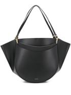 Wandler Mia Leather Tote - Black