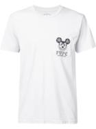 Local Authority Mickey Pocket T-shirt, Adult Unisex, Size: Medium, White, Cotton