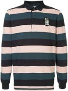 Kent & Curwen Long-sleeved Logo Polo Shirt - Multicolour
