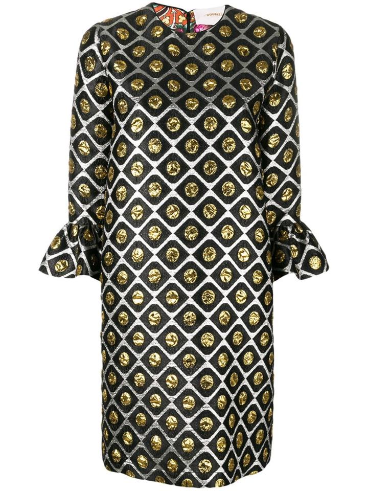 La Doublej 24/7 Jacquard Dress - Black