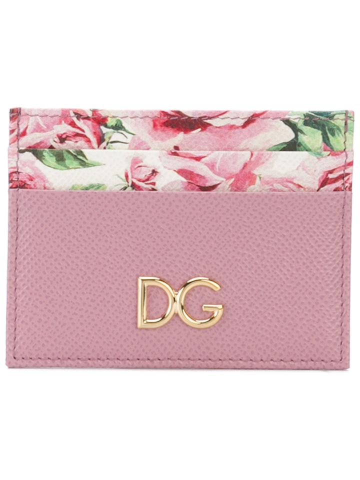 Dolce & Gabbana Floral Print Card Holder - Unavailable