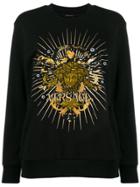 Versace Medusa Motif Sweatshirt - Black