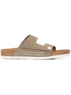 Undercover Double Strap Sandals - Grey