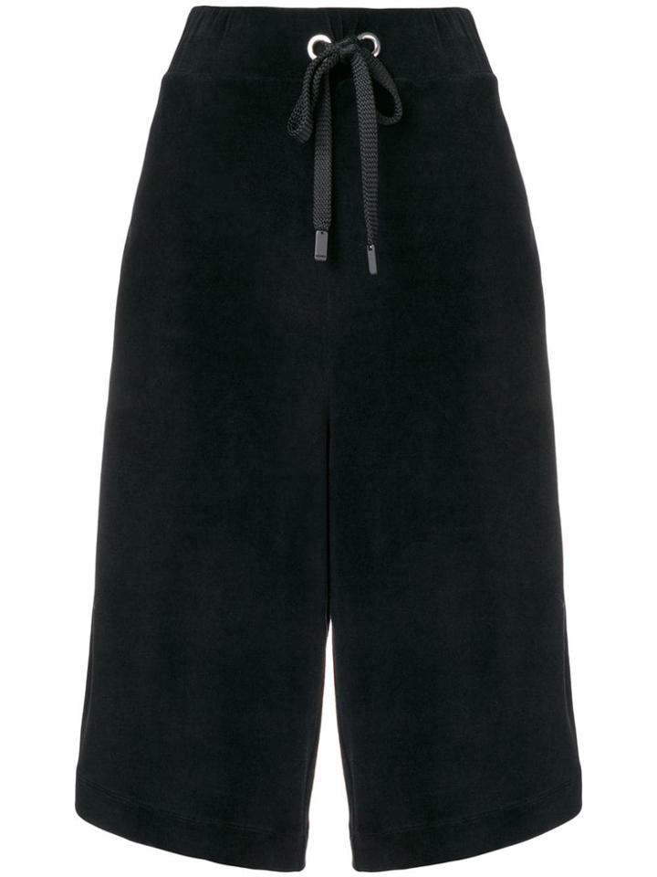 No Ka' Oi Side Stripes Long Shorts - Black