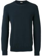 Massimo Alba - Crew Neck Top - Men - Cotton - L, Blue, Cotton