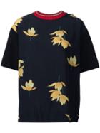 Marni Dawntreader Print T-shirt, Women's, Size: 4, Black, Silk/cotton/wool