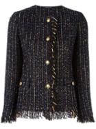 Tagliatore 'maya' Jacket, Women's, Size: 40, Black, Silk/acrylic/lurex/virgin Wool