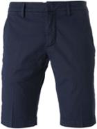 Dondup Chino Shorts, Men's, Size: 33, Blue, Cotton/spandex/elastane