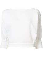 Rachel Comey Cropped Sleeves Blouse - White
