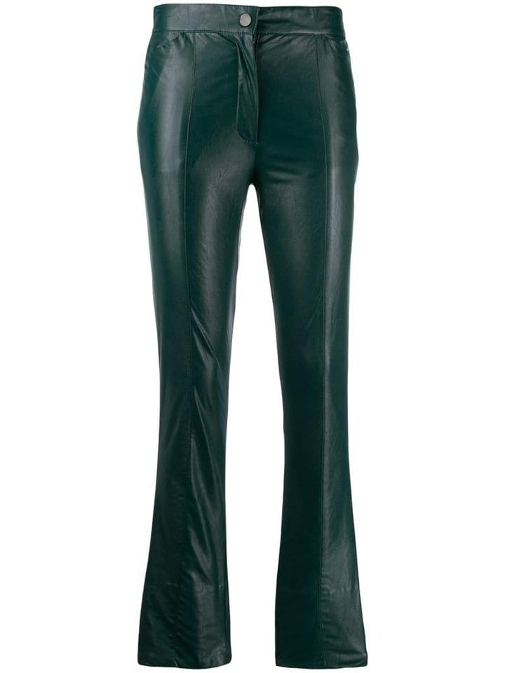 Twin-set Skinny Fit Trousers - Green