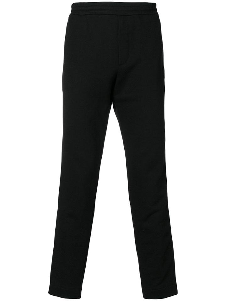 Alexander Mcqueen Slim Tracksuit Bottoms - Black