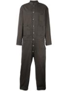 Nostra Santissima 'tuta Limena' Jumpsuit, Men's, Size: 52, Brown, Cotton/spandex/elastane