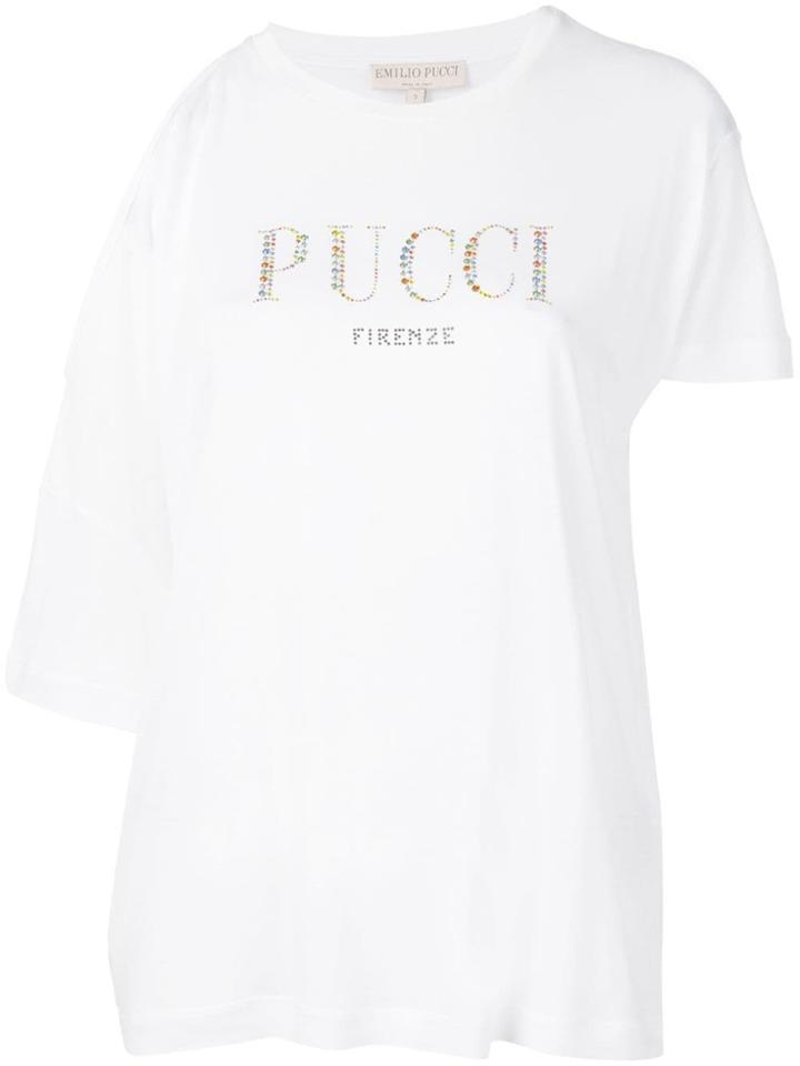 Emilio Pucci Logo Blouse - White
