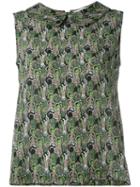 Société Anonyme - Collared Blouse - Women - Silk - 1, Green, Silk