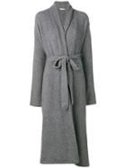 The Row Belted Cardi-coat - Grey