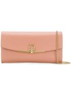 Salvatore Ferragamo Gancini Clutch - Neutrals