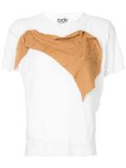 Kotohayokozawa Creased Effect T-shirt - White