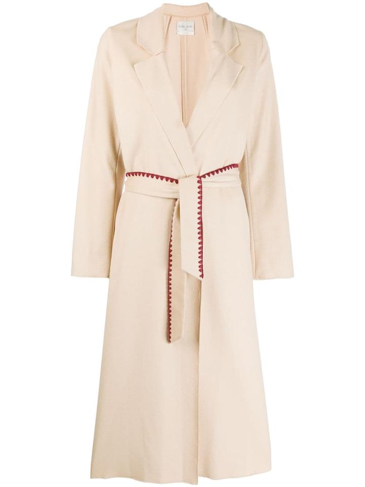 Forte Forte Wrap Coat - Neutrals