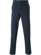 Msgm Chino Trousers, Men's, Size: 52, Blue, Cotton/spandex/elastane