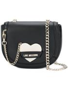 Love Moschino Heart Shoulder Bag - Black