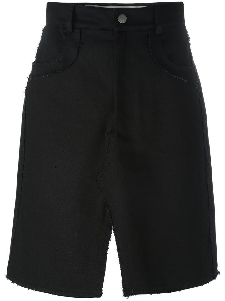 Damir Doma Ryhs Mini Skirt, Women's, Size: Medium, Blue, Cotton