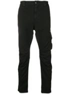 Cp Company Lens Cargo Trousers - Black