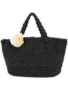 0711 Carradine Malibu Beach Bag - Black